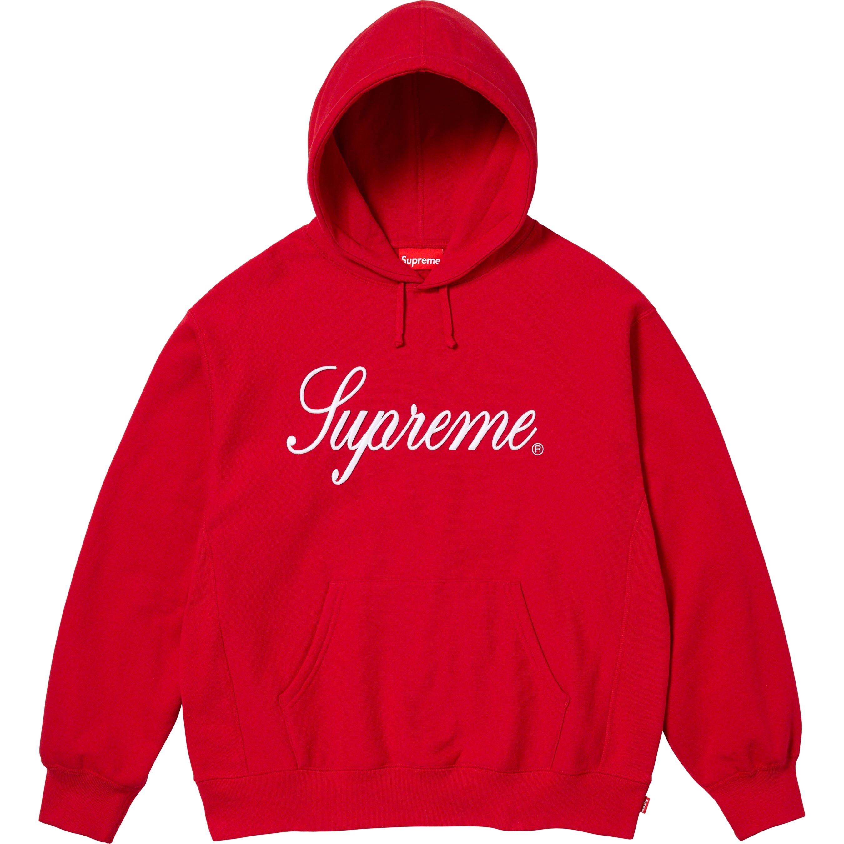 Raised Script Hooded Sweatshirt view 2